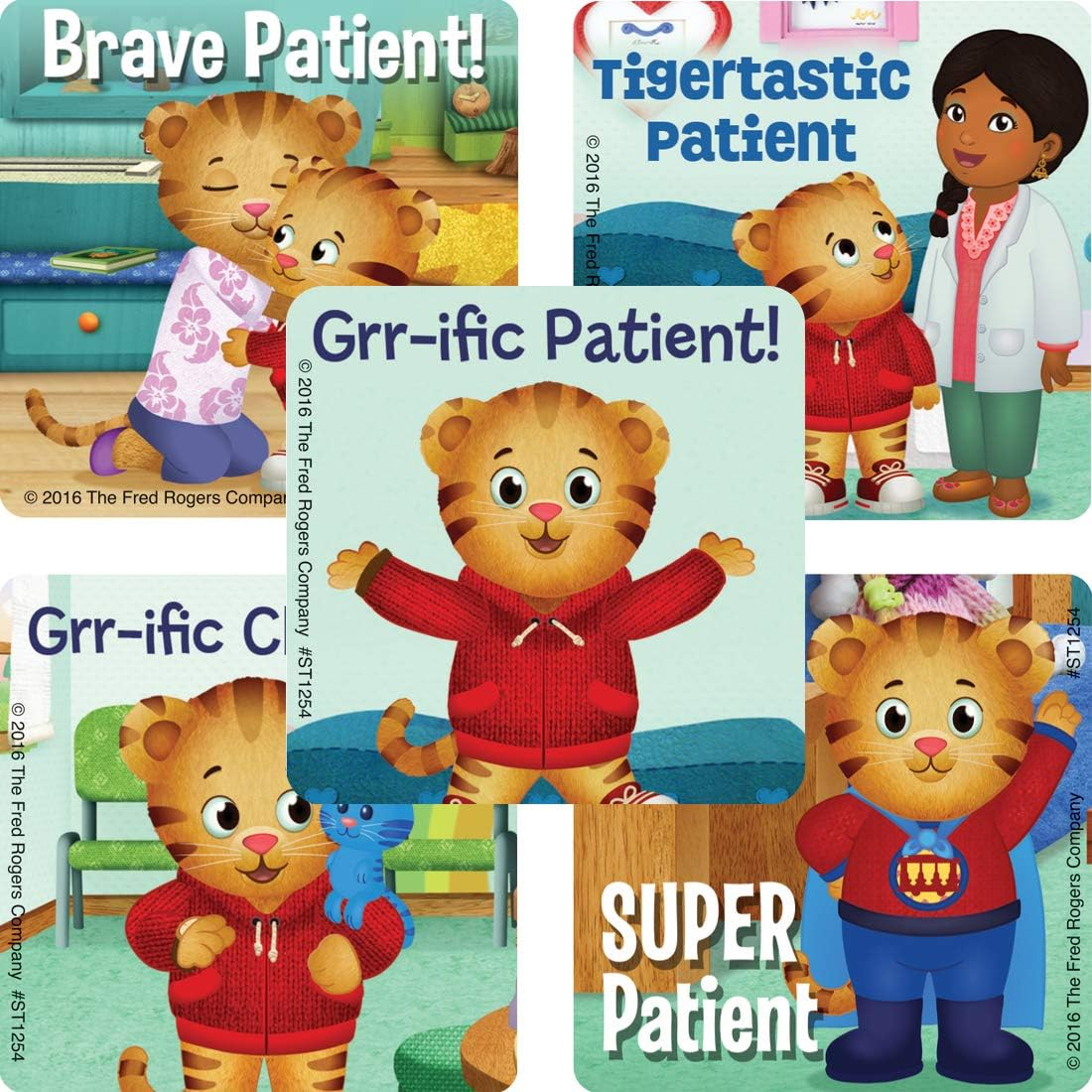 SmileMakers Daniel Tiger's Neighborhood Patient - Prizes and Giveaways - 100 per Packa