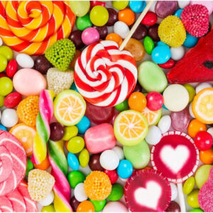 Jigsaw Puzzles 1000 Pieces for Adults and Kids Hard Puzzles Large Thousand Pieces Candy Puzzle Lollipops Board Size 27''x19''