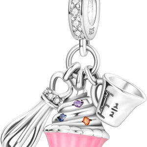 Hapour 925 Sterling Silver Charms for Bracelets Necklace European Jewelry Pendant Beads Charm for Women Mom