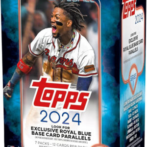 2025 Topps Series 1 Baseball Value Box - 7 Packs per Box, Medium, Blue