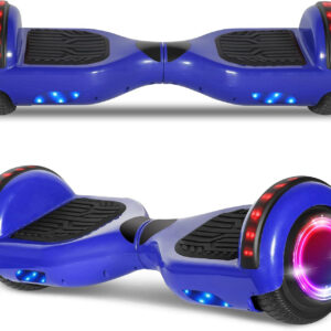 Hoverboard for Kids Electric Self Balancing Scooter 6.5" Wheels LED Lights Hover Board Safety Certified (Blue)