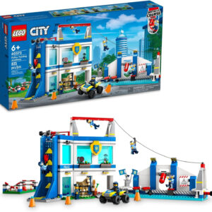 LEGO City Police Training Academy 60372, Station Playset with Obstacle Course, Horse Figure, Quad Bike Toy and 6 Officer Minifigures, for Kids Ages 6 Plus