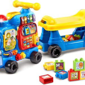 VTech Sit-to-Stand Ultimate Alphabet Train, Blue