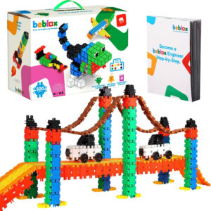 BEBLOX Building Blocks | Building Toys for Kids Ages 4-8 500-piece Set - Learning & Educational