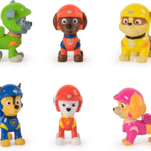 Paw Patrol: Rescue Wheels, 6-Piece Pup Squad Action Figure Gift Set, Kids Toys for Boys & Girls Ages 3 and Up