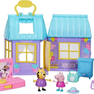 Peppa Pig Peppa’s Dance Party Playset with House, 2 Figures, 6 Accessories, Preschool Toys for Girls and Boys, Kids Gifts, Ages 3+ (Amazon Exclusive)