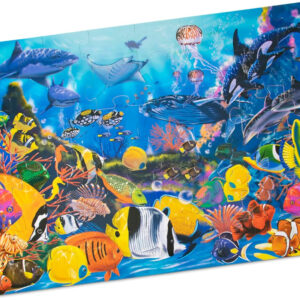 Melissa & Doug Underwater Ocean Floor Puzzle (48 pcs, 2 x 3 feet) - FSC Certified