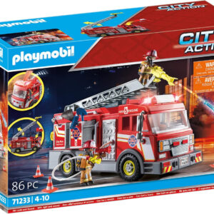 Playmobil Fire Truck with Accessories and 2 Figures