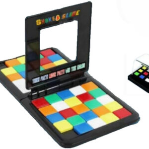 Shake & Slide Block Game Shape Matching Intelligence Board Game for Family Game Nights
