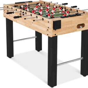 Best Choice Products 48in Competition Sized Foosball Table for Home, Game Room w/ 2 Balls, 2 Cup Holders
