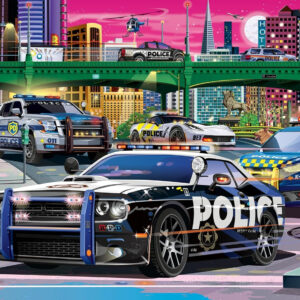 Ravensburger Police on Patrol 150 XXL Piece Jigsaw Puzzle for Kids - Every Piece is Unique, Pieces Fit Together Perfectly