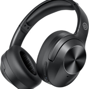 Hybrid Active Noise Cancelling Headphones, Wireless Over Ear Bluetooth Headphones, Headphones Wireless with Transparency Mode, Deep Bass, Comfort Fit Ear Cups, 30 Hrs, for Home Office Travel