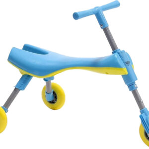 MEKBOK Fly Bike Foldable Indoor/Outdoor Toddlers Glide Tricycle - Blue