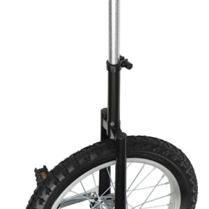16/24 Inch Wheel Unicycle with Steel Rim, Unicycle Electric Wheel Skidproof Mountain Tire Cycling Sports Exercise with Adjustable Seat, Adults Kids Outdoor Sports Fitness Exercise Tool