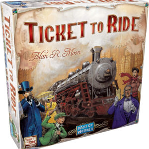 Ticket to Ride Board Game - A Cross-Country Train Adventure for Friends and Family! Strategy Game for Kids & Adults, Ages 8+, 2-5 Players, 30-60 Minute Playtime, Made by Days of Wonder