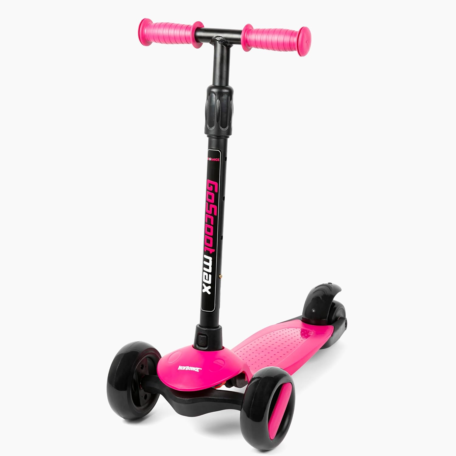 New-Bounce Scooters for Toddlers - 3 Wheel Scooter for Kids with Adjustable Handlebar - The GoScoot MAX is Perfect for Children and Toddlers, Girls and Boys Ages 3-10