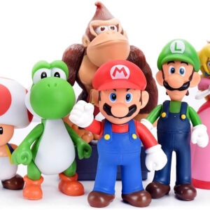 6pcs/Set Mario Figures Toy - Mario & Luigi Figurines – Yoshi & Mario Bros Action Figures Mario Toy