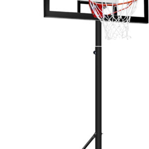 WIN.MAX Basketball Hoop Outdoor 3.8-10ft Adjustable Height, 44inch Backboard, Swimming Pool Basketball Hoop & Goal for Kids/Adults Indoor