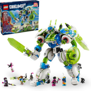LEGO Dreamzzz Mateo and Z-Blob The Knight Battle Mech Building Toys Set - Spaceship & Robot Toy for Kids, Boys & Girls, Ages 10+ - Gift for Christmas W/ 3 Building Options - 71485