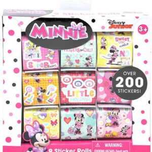 UPD Minnie Bowtique 9 Roll Sticker Box Over 200 Stickers