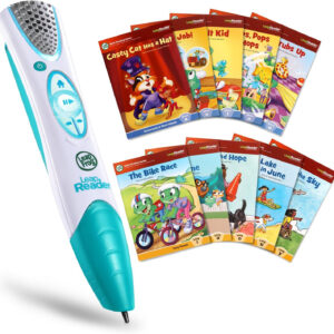 LeapFrog LeapReader System Learn to Read 10 Book Mega Pack - Teal - Online Exclusive