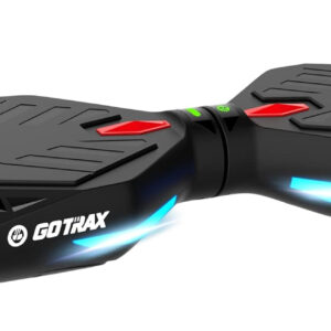 Gotrax Hoverboard with 6.5" LED Solid/Offroad Tires, Max 5/6 Miles Range, 6.2mph Power by Dual Brushless Motor, UL2272 Certified and 65.52Wh/93.6Wh Battery Self Balancing Scooter for 44-176lbs