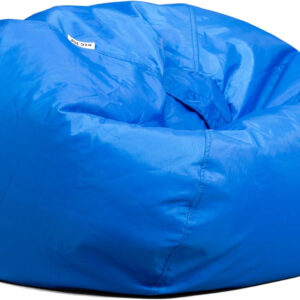 Big Joe Classic Bean Bag Chair, Sapphire Smartmax, Durable Polyester Nylon Blend, 2 feet Round