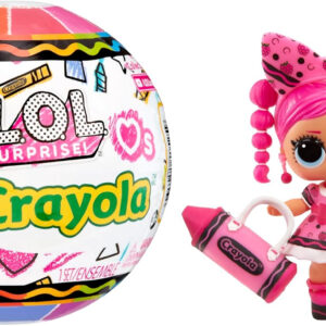 LOL Surprise Loves Crayola Tots - Collectible Doll, 7 Surprises, Crayon Color Theme, Limited Edition Small Doll, Great Toy Gift for Girls Ages 3+