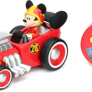Jada Toys Disney Mickey Roadster Racer RC Vehicle Red, Standard