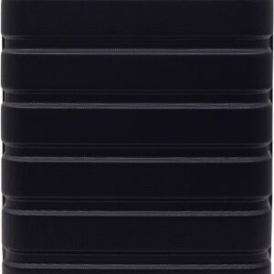 Wrangler 20" Hardside Carry-On Spinner Luggage, Black, 22-Inch