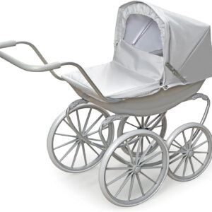 Badger Basket London Doll Stroller for 18 Inch Dolls – Stylish and Functional Stroller for Creative Play for Young Doll Lovers