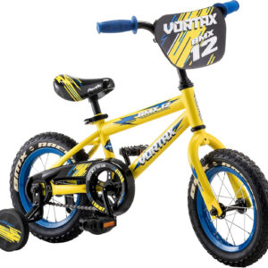 Pacific Vortax BMX Style Kids Bike for Boys and Girls, Single Speed, 12 to 20-Inch Wheel Option, Adjustable Seat, Durable Frame, Number Plate Handlebar, Easy to Stop Brakes, Designed for New Riders