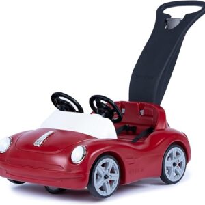 Step2 Side-by-Side Push Around SUV, Kids Push Car, 2 Seats, Stroller Substitute, Includes Seat