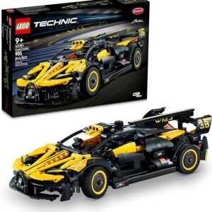LEGO Technic Bugatti Bolide Racing Car Building Set - Model and Race Engineering Toy for Back to School, Collectible Sports Car Construction Kit for Boys, Girls, and Teen Builders Ages 9+, 42151