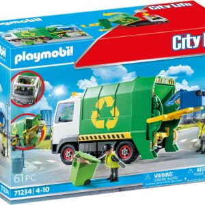 Playmobil Recycling Truck with Accessories and 2 Figures