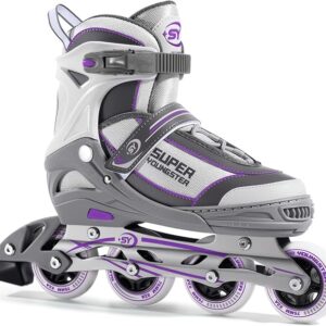 Women's Adjustable Inline Skate, Roller Skates Blades for Female Adults