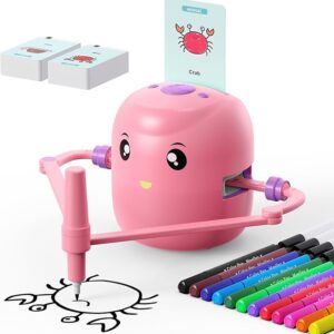 Smart Drawing Robot for Kids,Montessori Educational Painting Toy for 5+ with Voice Interaction&16